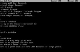 Скриншот из игры «Zork II: The Wizard of Frobozz»