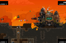 Скриншот из игры «Broforce»