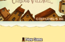 Скриншот из игры «Professor Layton and the Curious Village»