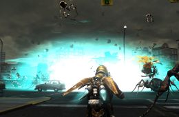 Скриншот из игры «Earth Defense Force: Insect Armageddon»
