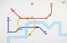 Скриншот из игры «Mini Metro»