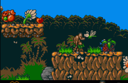 Скриншот из игры «Chuck Rock»