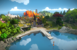 Скриншот из игры «The Witness»