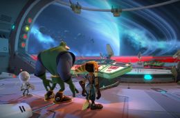 Скриншот из игры «Ratchet & Clank: Full Frontal Assault»