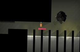 Скриншот из игры «Thomas Was Alone»