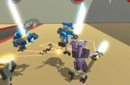 Скриншот из игры «Clone Drone in the Danger Zone»