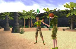 Скриншот из игры «The Sims 2: Castaway»