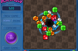 Скриншот из игры «Bejeweled»