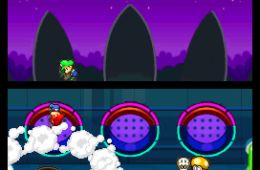 Скриншот из игры «Mario & Luigi: Partners in Time»