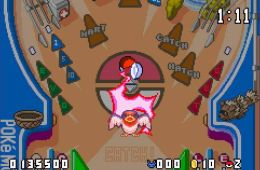 Скриншот из игры «Pokémon Pinball: Ruby & Sapphire»