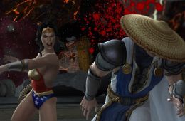 Скриншот из игры «Mortal Kombat vs. DC Universe»