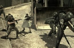 Скриншот из игры «Metal Gear Solid 4: Guns of the Patriots»