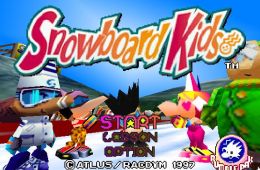Скриншот из игры «Snowboard Kids»