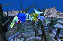 Скриншот из игры «Sonic Free Riders»