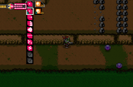 Скриншот из игры «Blaster Master Zero»