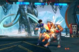 Скриншот из игры «Street Fighter X Tekken»