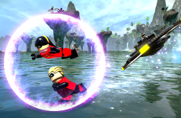 Скриншот из игры «LEGO The Incredibles»