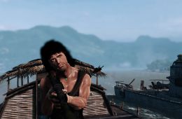 Скриншот из игры «Rambo: The Video Game»