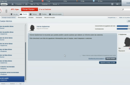 Скриншот из игры «Football Manager 2012»