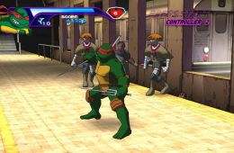 Скриншот из игры «Teenage Mutant Ninja Turtles»