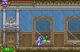 Скриншот из игры «Castlevania: Aria of Sorrow»
