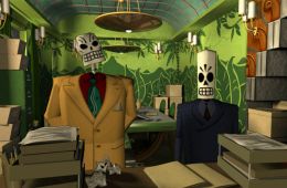 Скриншот из игры «Grim Fandango»