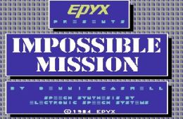 Скриншот из игры «Impossible Mission»