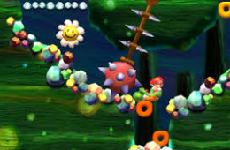 Скриншот из игры «Yoshi's New Island»