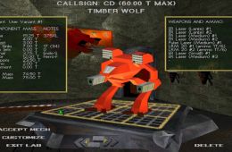 Скриншот из игры «MechWarrior 2: 31st Century Combat»