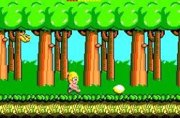 Скриншот из игры «Wonder Boy»