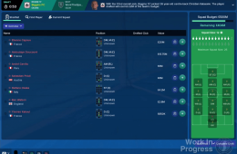 Скриншот из игры «Football Manager 2018»