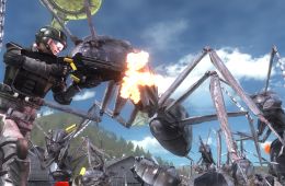 Скриншот из игры «Earth Defense Force 5»