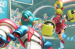 Скриншот из игры «Arms»