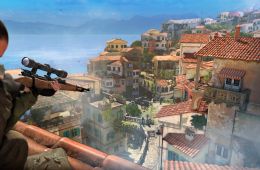 Скриншот из игры «Sniper Elite 4»