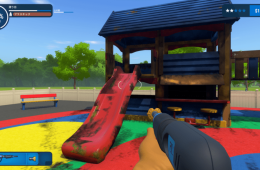 Скриншот из игры «PowerWash Simulator»
