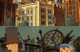 Скриншот из игры «Professor Layton and the Unwound Future»
