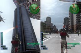 Скриншот из игры «Earth Defense Force 2017»