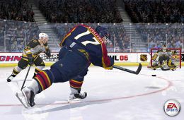 Скриншот из игры «NHL 06»