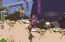 Скриншот из игры «Mega Man Zero»