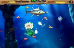 Скриншот из игры «Feeding Frenzy 2: Shipwreck Showdown»