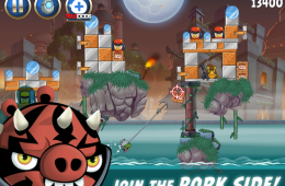 Скриншот из игры «Angry Birds Star Wars II»