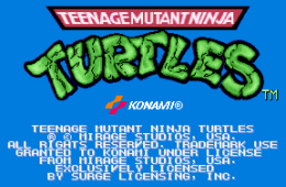 Скриншот из игры «Teenage Mutant Ninja Turtles»