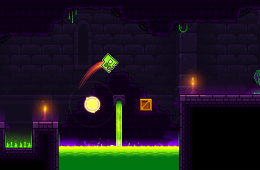 Скриншот из игры «Geometry Dash»
