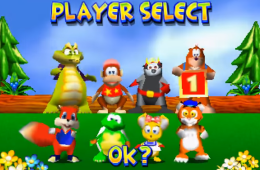 Скриншот из игры «Diddy Kong Racing»