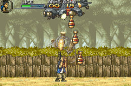 Скриншот из игры «Metal Slug Advance»