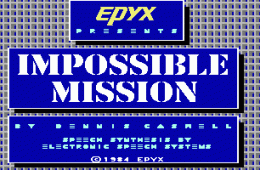 Скриншот из игры «Impossible Mission»