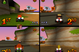 Скриншот из игры «Crash Team Racing»