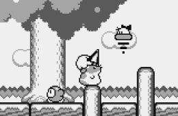 Скриншот из игры «Kirby's Dream Land 2»