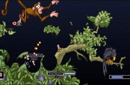 Скриншот из игры «Worms World Party»