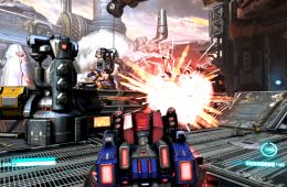 Скриншот из игры «Transformers: Fall of Cybertron»